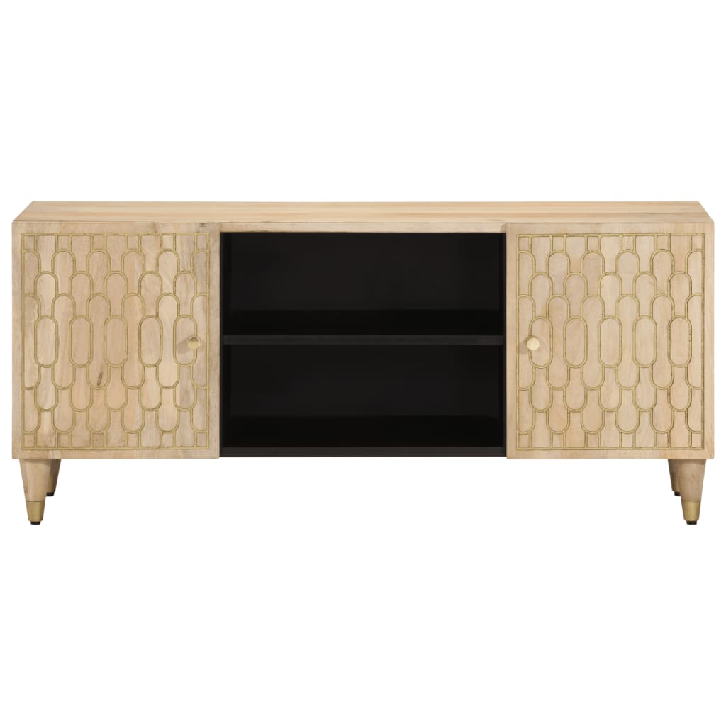 TV Cabinet 105x33x46 cm Solid Wood Mango