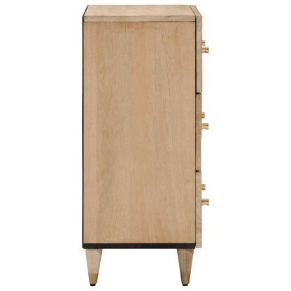 Side Cabinet 60x33x75 cm Solid Wood Mango