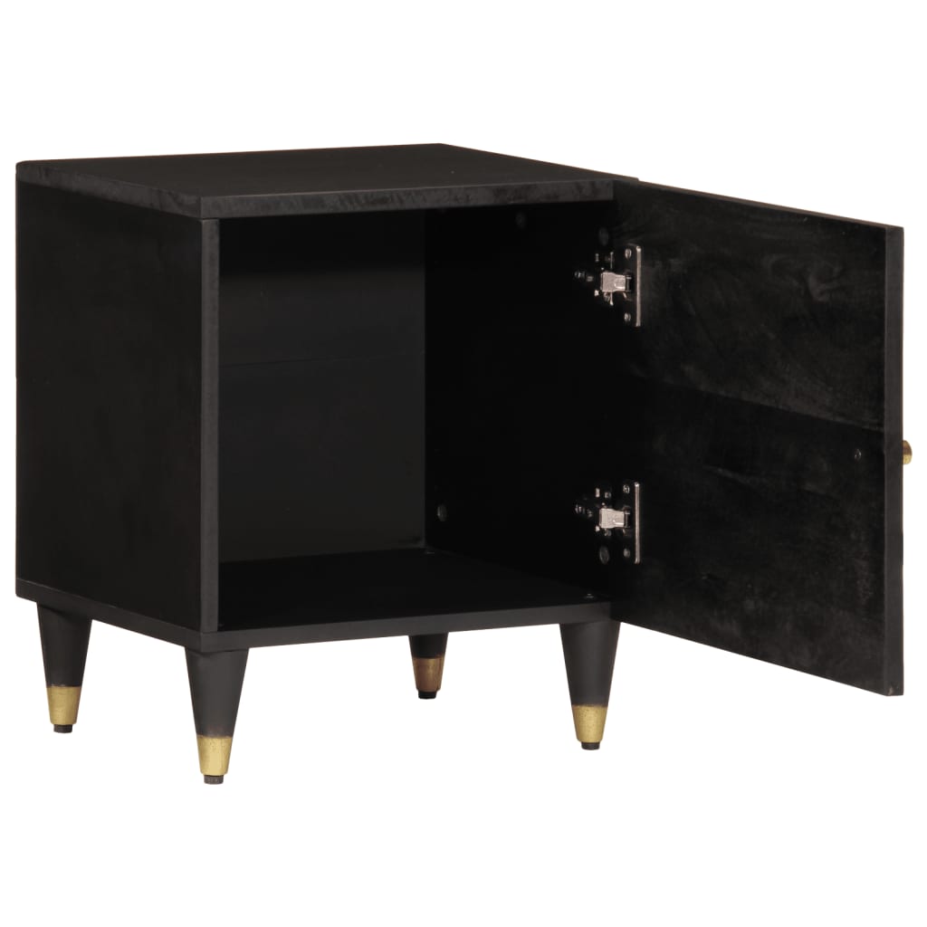 Bedside Cabinets 2 pcs 40x33x46 cm Solid Wood Mango