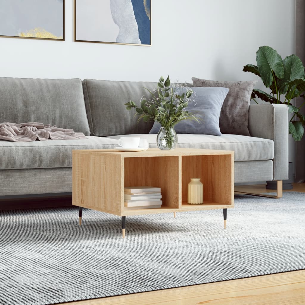 Coffee Table | Sonoma oak | Engineered wood, metal | Medium