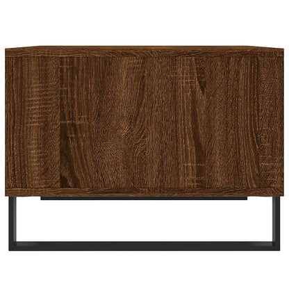Coffee Table Brown Oak 60x50x36.5 cm Engineered Wood