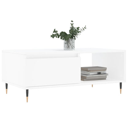 Coffee Table | White | Engineered wood | Medium | Rectangular | Modern