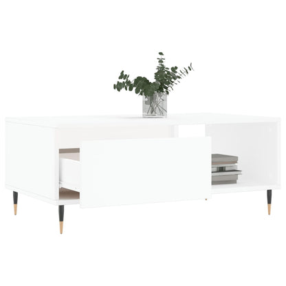 Coffee Table | White | Engineered wood | Medium | Rectangular | Modern