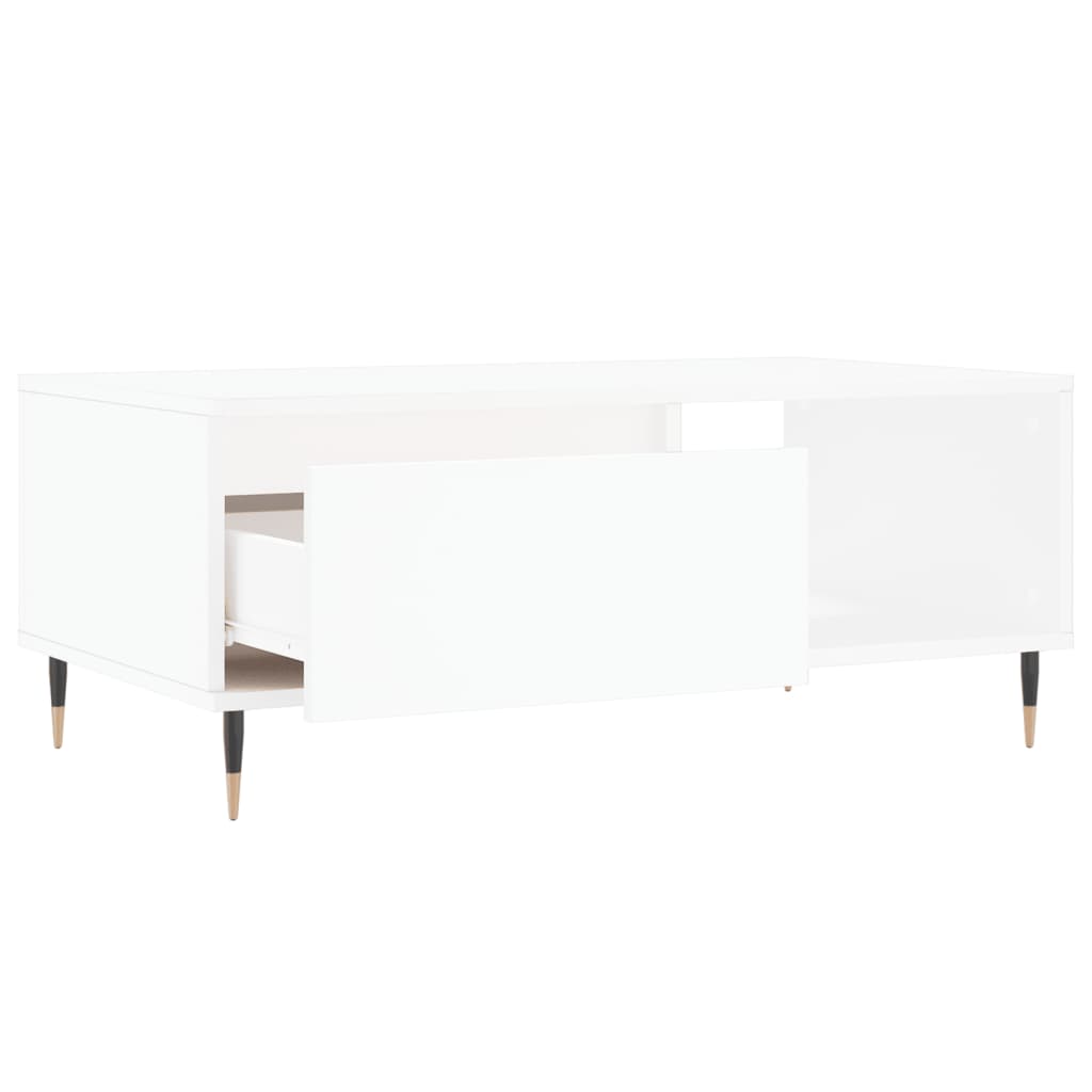 Coffee Table | White | Engineered wood | Medium | Rectangular | Modern