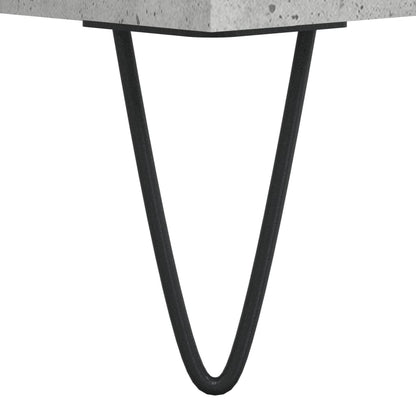 Coffee Table Concrete Grey 90x50x36.5 cm Engineered Wood