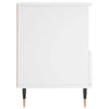 Bedside Cabinet White 40x35x50 cm Engineered Wood