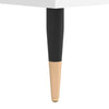 Bedside Cabinet White 40x35x50 cm Engineered Wood