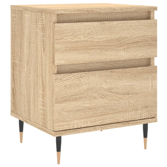 Bedside Cabinet Sonoma Oak 40x35x50 cm Engineered Wood