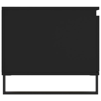 Coffee Table Black 100x50x45 cm Engineered Wood