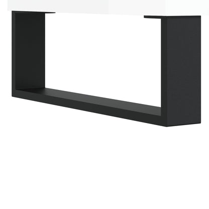 Coffee Tables 2 pcs High Gloss White 50x46x35 cm Engineered Wood