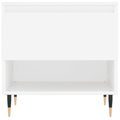 Coffee Tables 2 pcs White 50x46x50 cm Engineered Wood