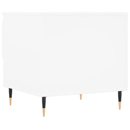Coffee Tables 2 pcs White 50x46x50 cm Engineered Wood