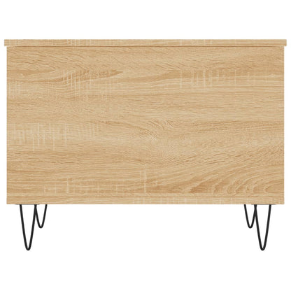 Coffee Table Sonoma Oak 60x44.5x45 cm Engineered Wood