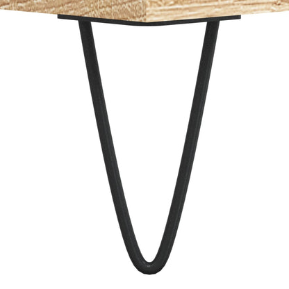 Coffee Table Sonoma Oak 60x44.5x45 cm Engineered Wood