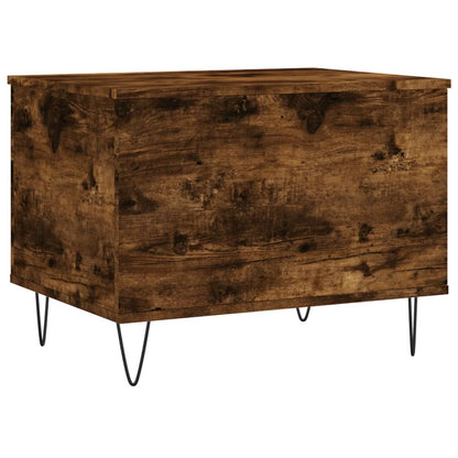 Coffee Table Smoked Oak 60x44.5x45 cm Engineered Wood