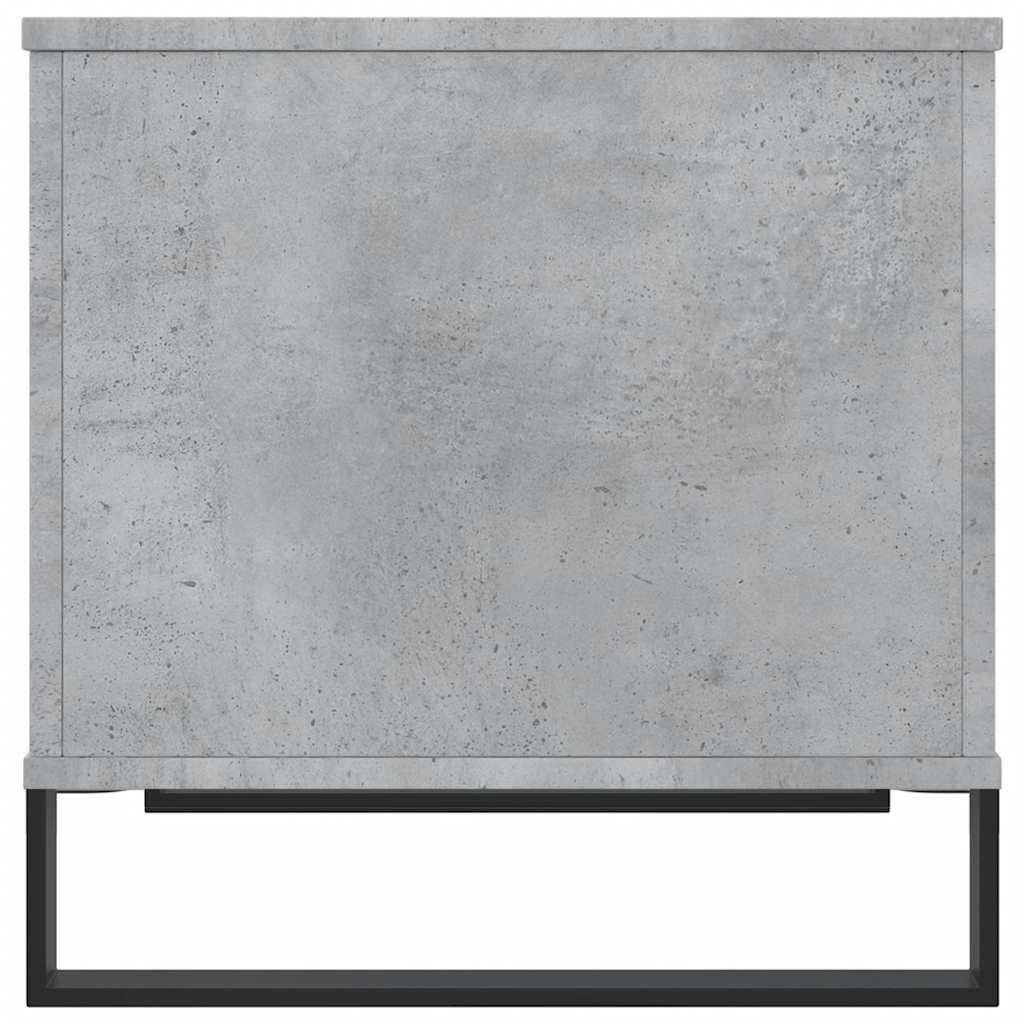 Coffee Table Concrete Grey 60x44.5x45 cm Engineered Wood