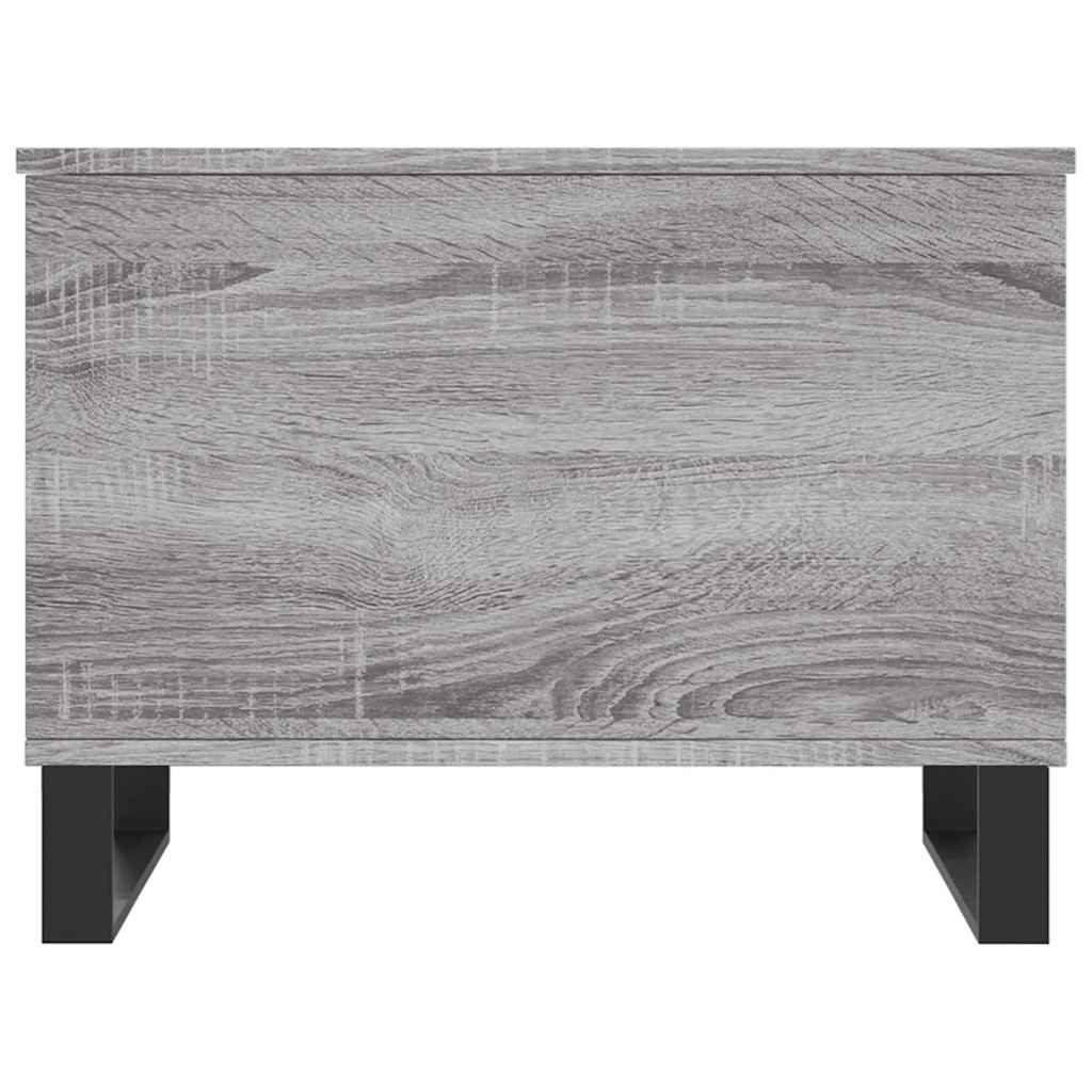 Coffee Table Grey Sonoma 60x44.5x45 cm Engineered Wood