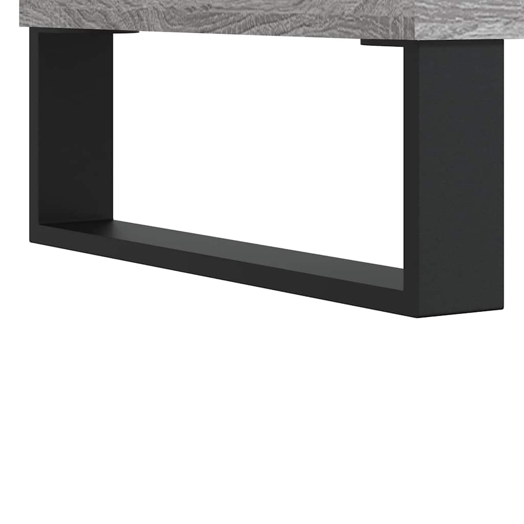 Coffee Table Grey Sonoma 60x44.5x45 cm Engineered Wood