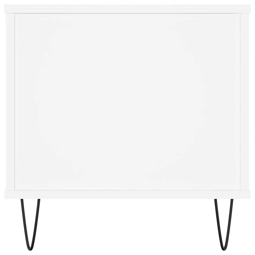 Coffee Table White 90x44.5x45 cm Engineered Wood