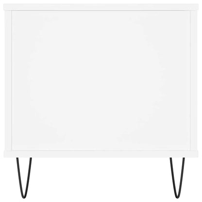 Coffee Table White 90x44.5x45 cm Engineered Wood