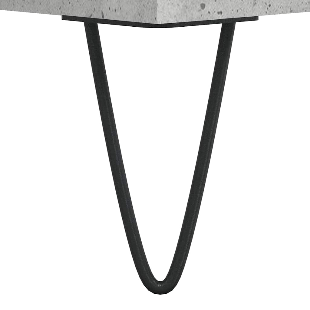 Coffee Table Concrete Grey 90x44.5x45 cm Engineered Wood