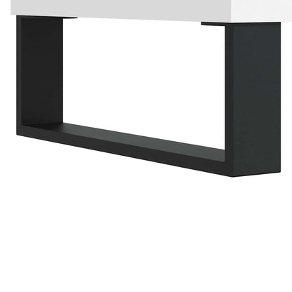 Coffee Table White 90x44.5x45 cm Engineered Wood