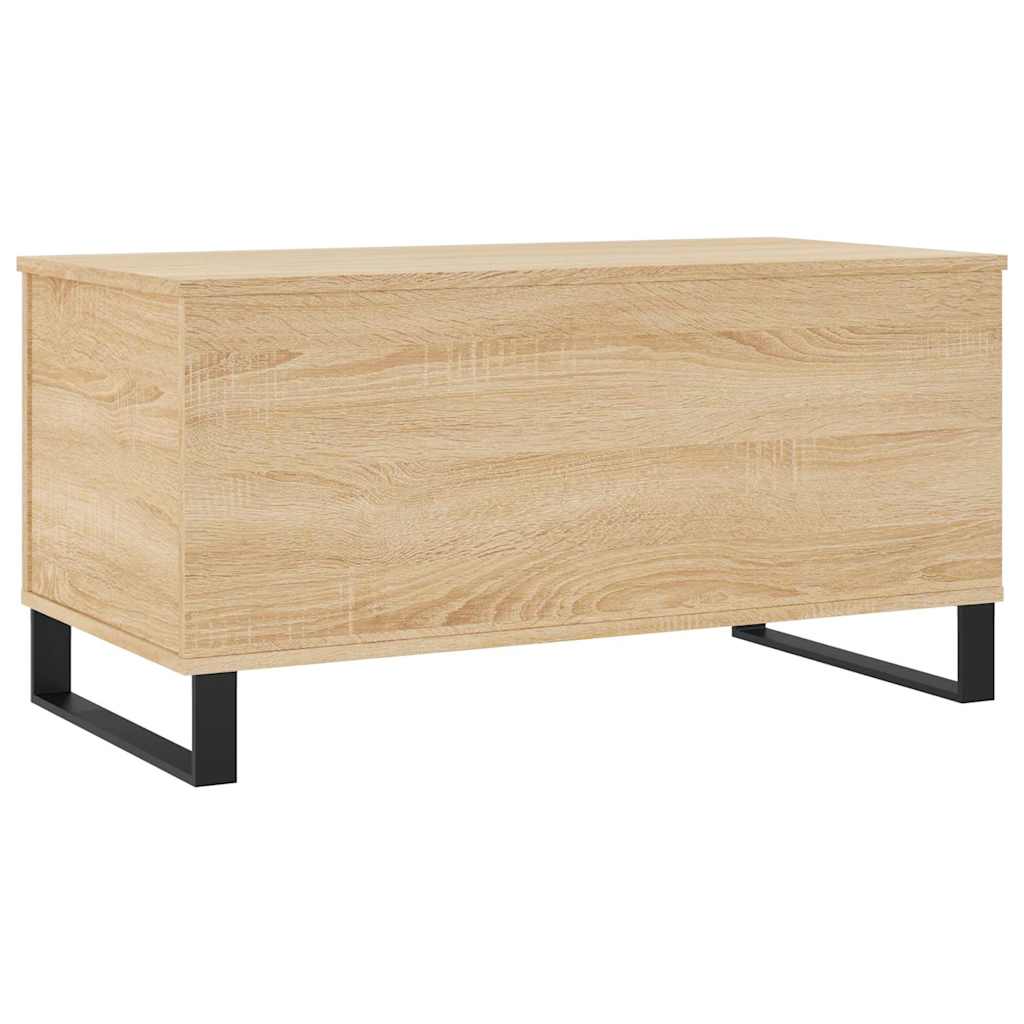 Coffee Table Sonoma Oak 90x44.5x45 cm Engineered Wood