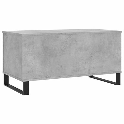 Coffee Table Concrete Grey 90x44.5x45 cm Engineered Wood