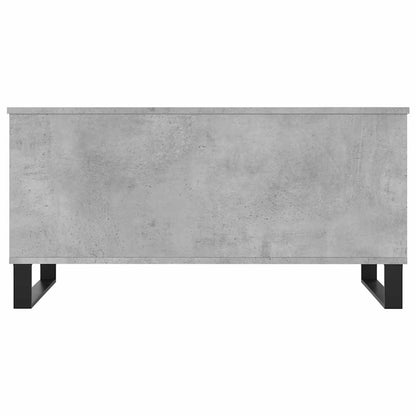 Coffee Table Concrete Grey 90x44.5x45 cm Engineered Wood