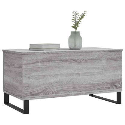 Coffee Table Grey Sonoma 90x44.5x45 cm Engineered Wood