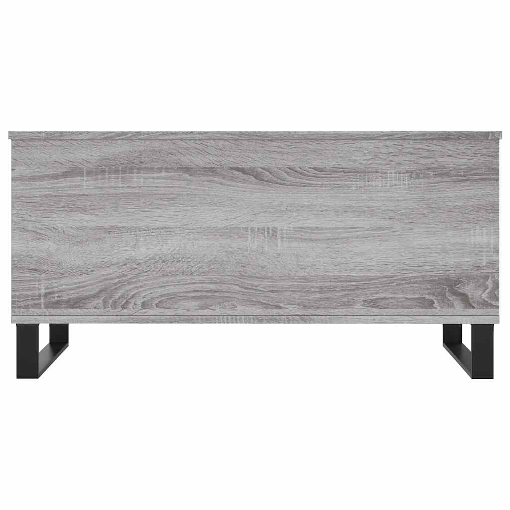 Coffee Table Grey Sonoma 90x44.5x45 cm Engineered Wood
