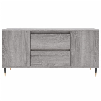 Coffee Table Grey Sonoma 102x44.5x50 cm Engineered Wood