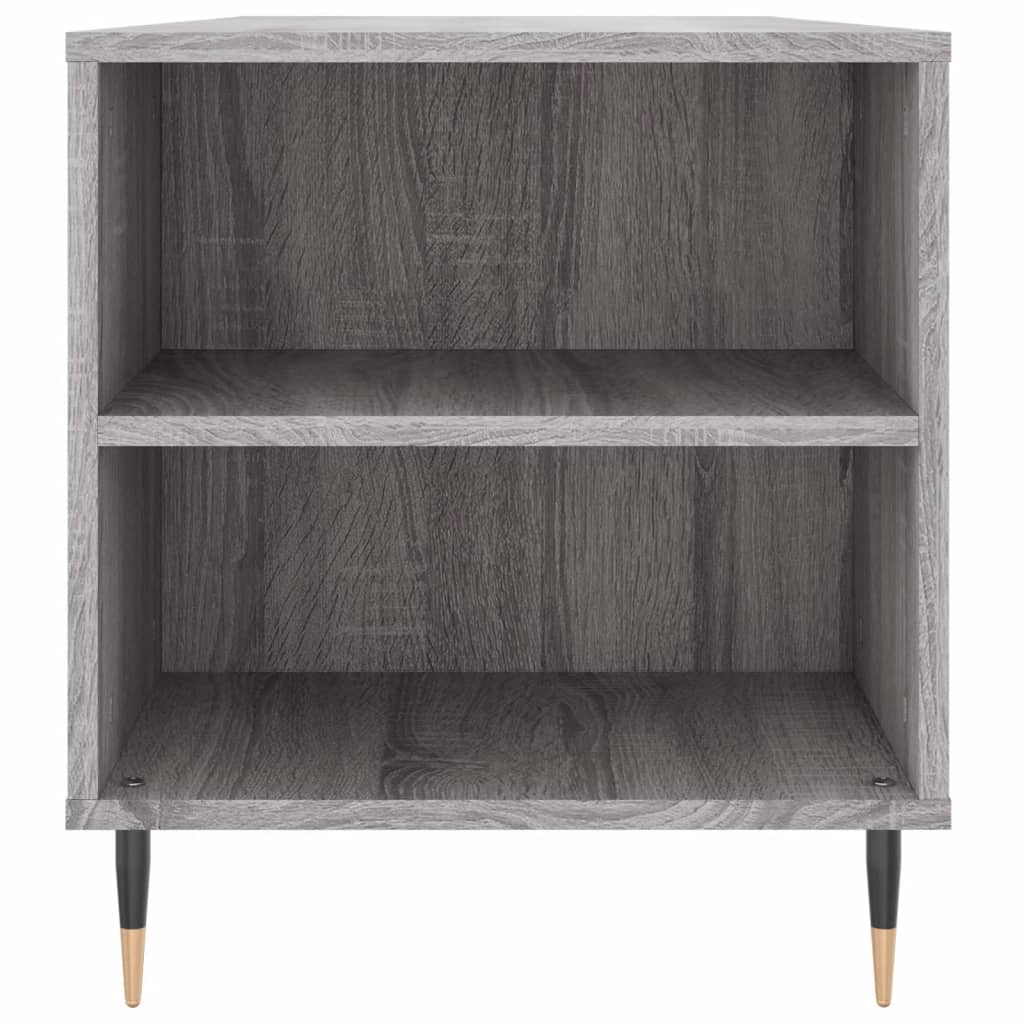 Coffee Table Grey Sonoma 102x44.5x50 cm Engineered Wood