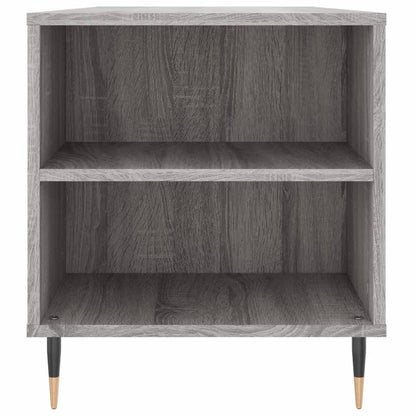 Coffee Table Grey Sonoma 102x44.5x50 cm Engineered Wood