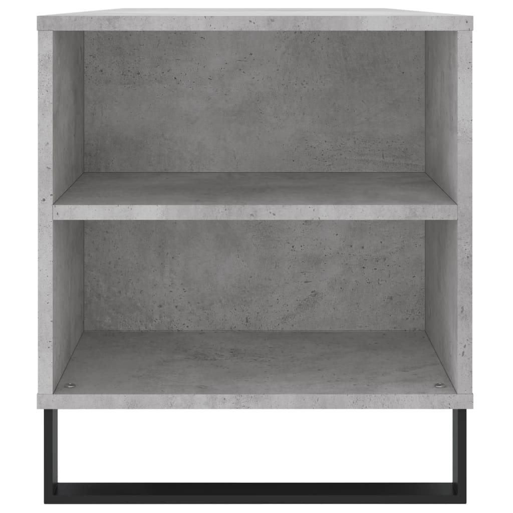 Coffee Table Concrete Grey 102x44.5x50 cm Engineered Wood