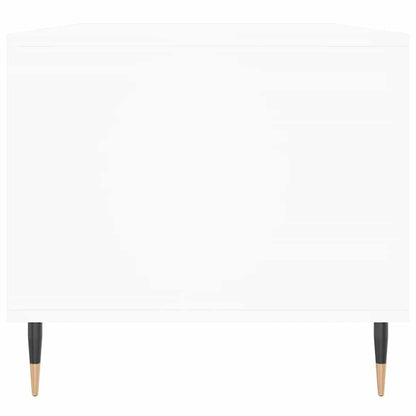Coffee Table White 90x49x45 cm Engineered Wood