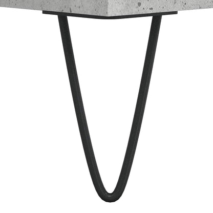 Coffee Table Concrete Grey 90x49x45 cm Engineered Wood
