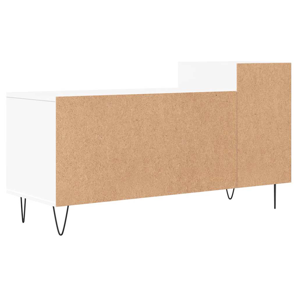TV Cabinet White 100x35x55 cm Engineered Wood