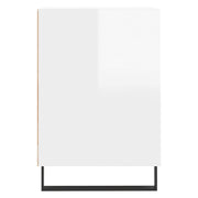 TV Cabinet High Gloss White 160x35x55 cm Engineered Wood