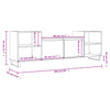 TV Cabinet High Gloss White 160x35x55 cm Engineered Wood