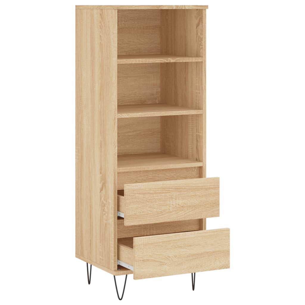 Highboard Sonoma Oak 40x36x110 cm Engineered Wood