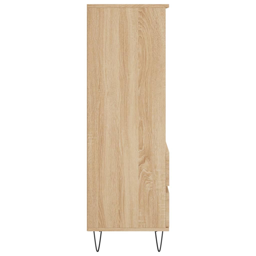 Highboard Sonoma Oak 40x36x110 cm Engineered Wood