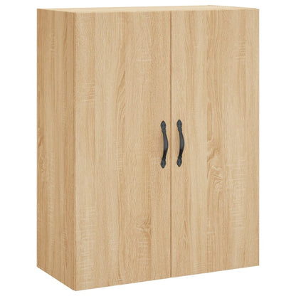 Wall Mounted Cabinet Sonoma Oak 69.5x34x90 cm Engineered Wood