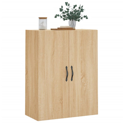 Wall Mounted Cabinet Sonoma Oak 69.5x34x90 cm Engineered Wood