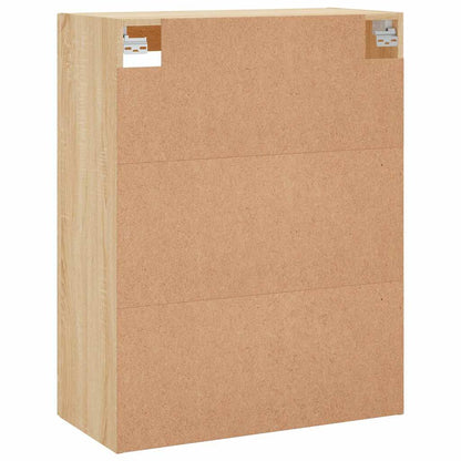 Wall Mounted Cabinet Sonoma Oak 69.5x34x90 cm Engineered Wood