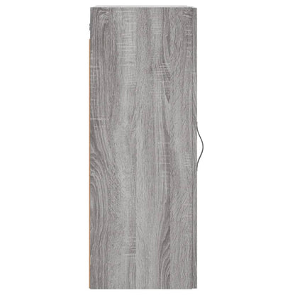 Wall Mounted Cabinet Grey Sonoma 34.5x34x90 cm Engineered Wood