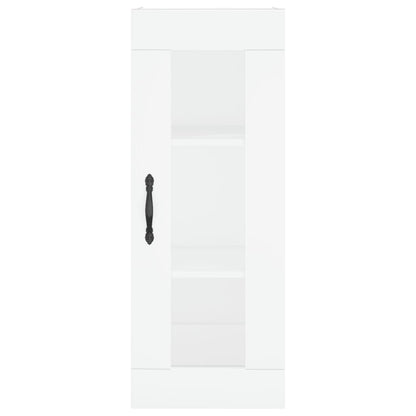 Wall Mounted Cabinet White 34.5x34x90 cm