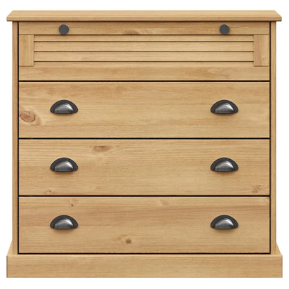 Highboard VIGO 80x40x176 cm Solid Wood Pine