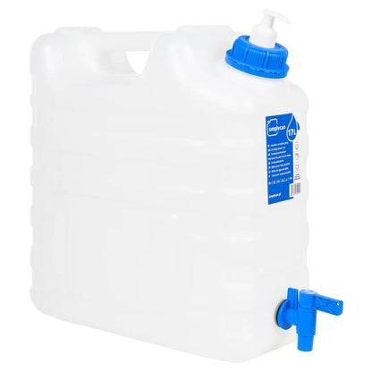 Water Container with Tap and Soap Dispenser 15 L Plastic