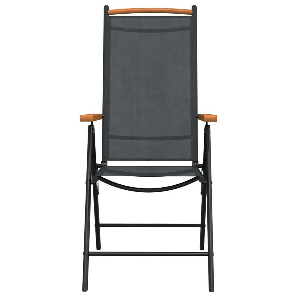 Garden Dining Set | Black, Brown